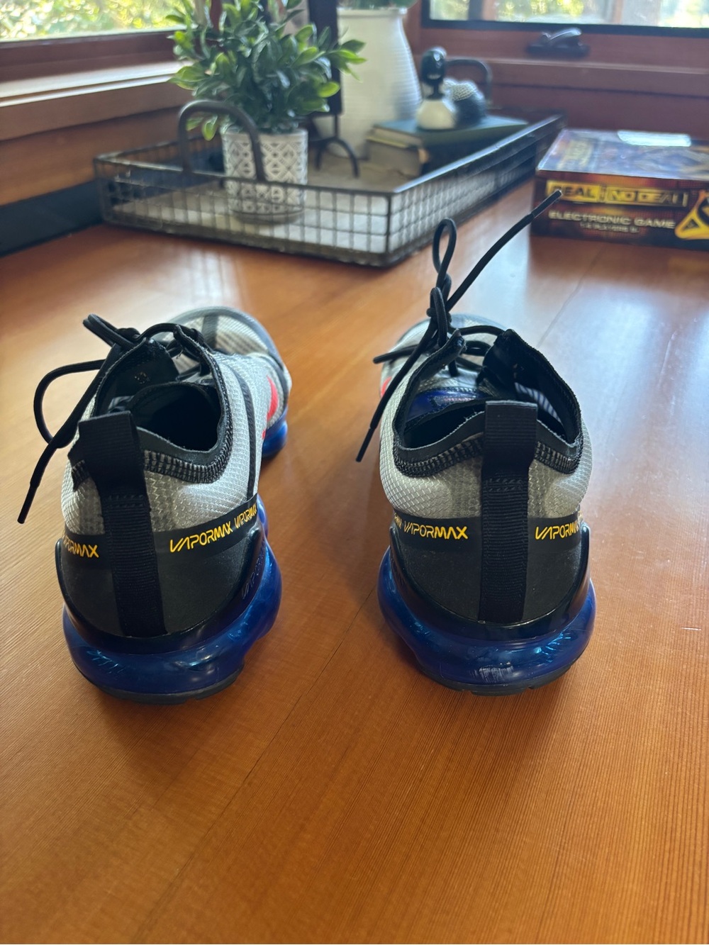 Nike Air VaporMax 2019 Pinstripes AR6631-008 Black/Blue (Men’s Size 11) - Picture 3 of 6